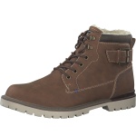 s.Oliver Winter Stiefelette 5-16253-29-305 - gefüttert, seitlicher Reissverschluss - cognacbraun Herren